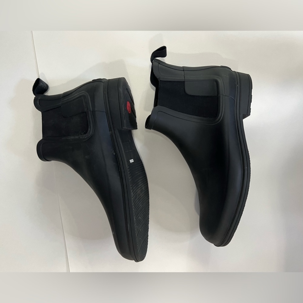 Mens Rain boot chelsea boots